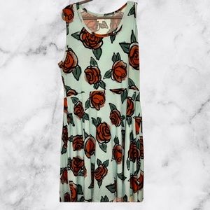 Floral LulaRoe Nicki Dress